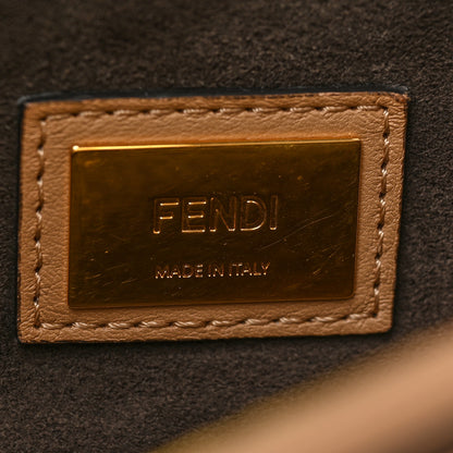 Fendi Vitello Seta Medium Peekaboo Iconic Satchel Cuoio 5 of 8