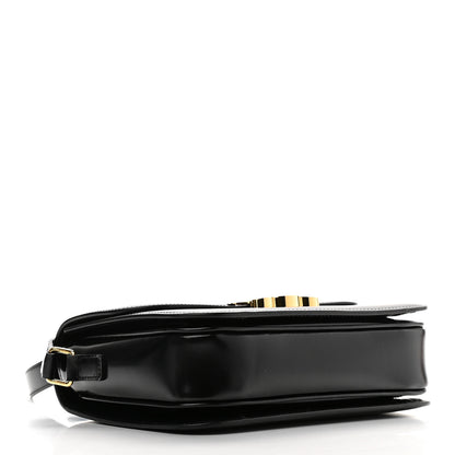 Celine Shiny Calfskin Medium Triomphe Black 4 of 9