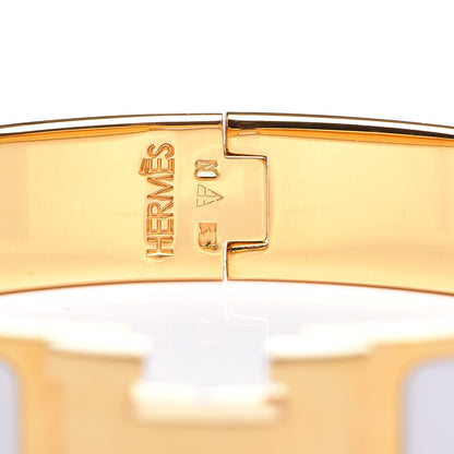 Hermes Enamel Narrow Clic Clac H Bracelet PM White 4 of 6