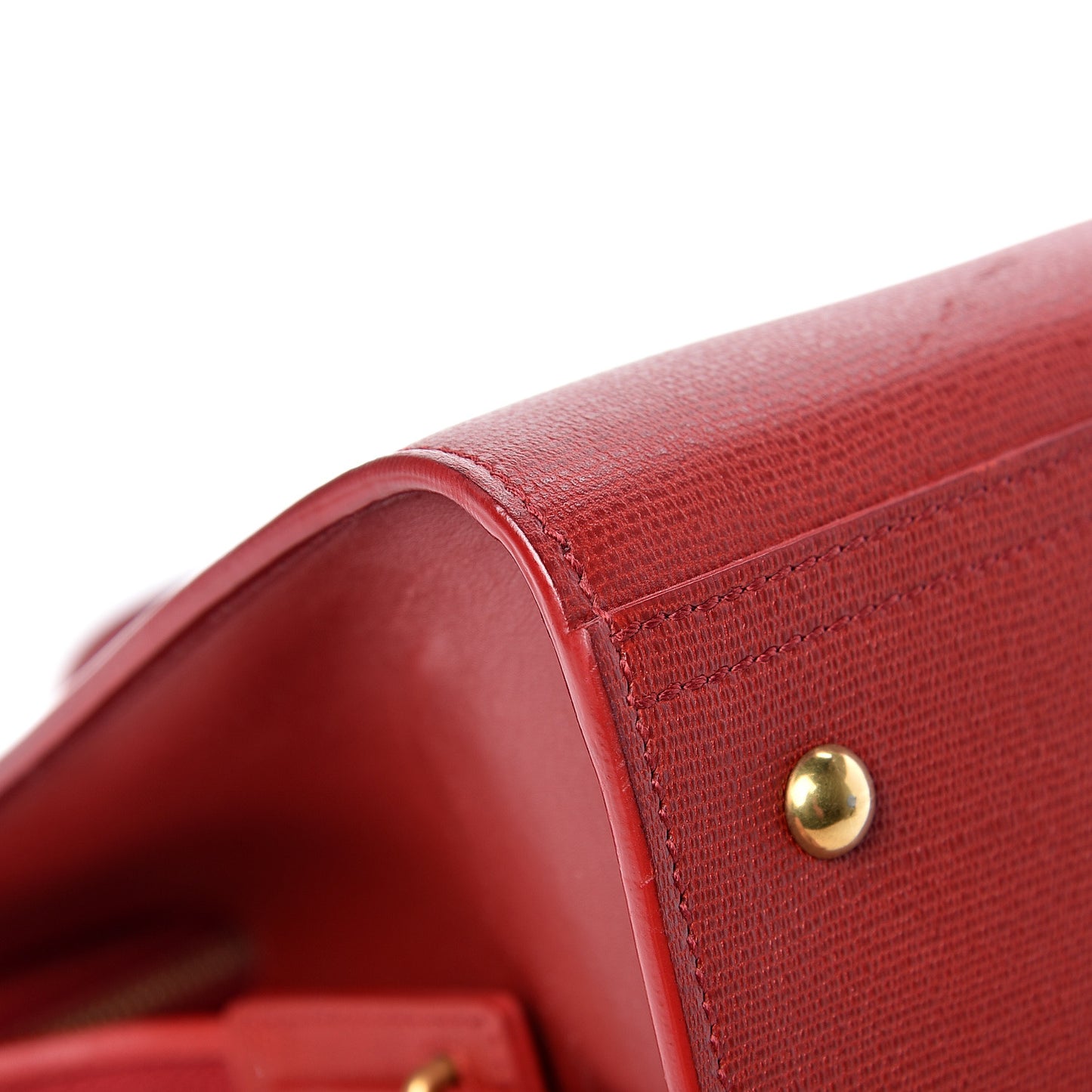 Textured Calfskin Medium Cabas ChYc Red