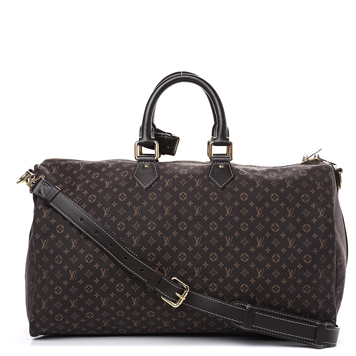 Louis Vuitton Monogram Idylle Speedy Voyage Bandouliere 45 Fusain 1 of 7