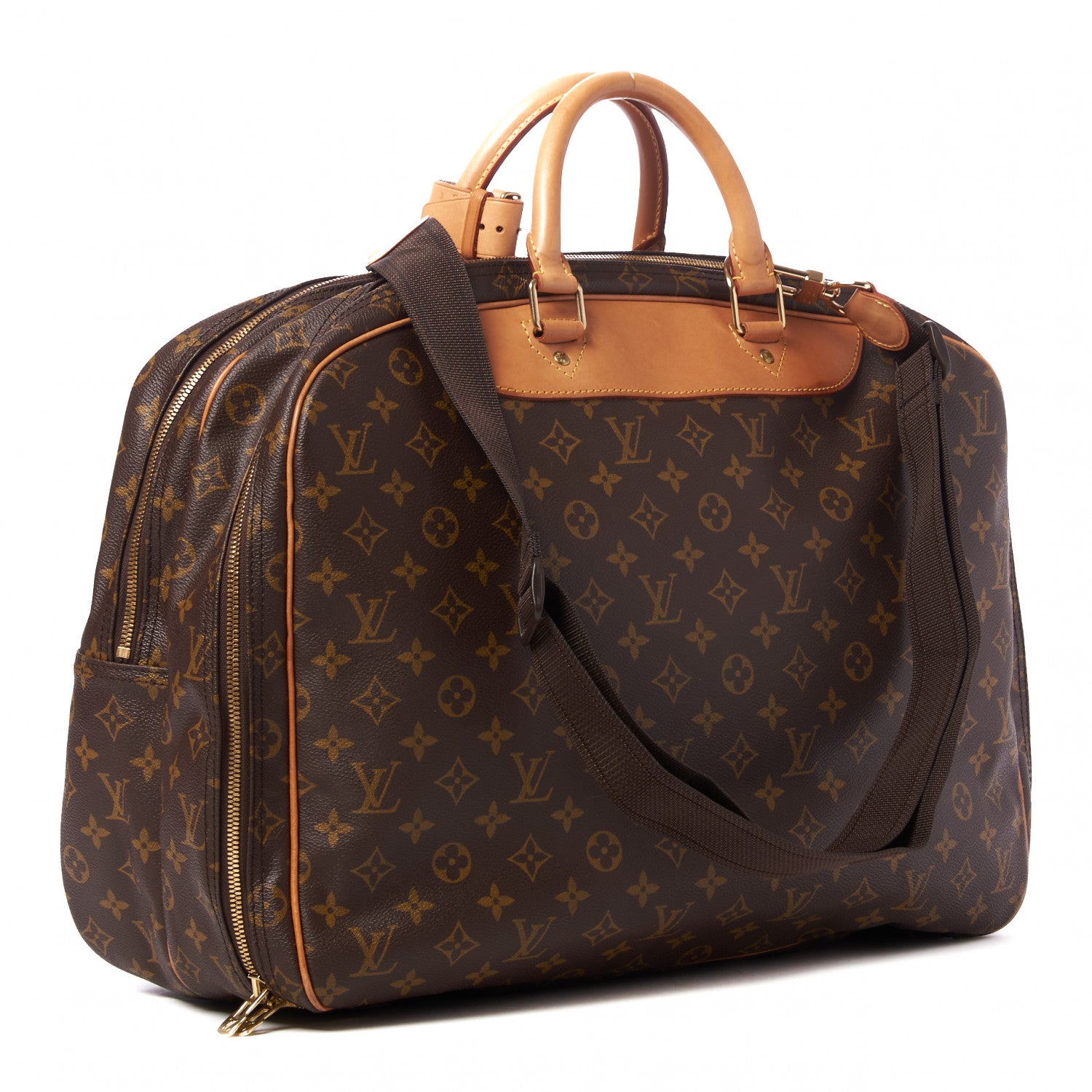 Louis Vuitton Monogram Alize 2 Compartment Luggage Travel Bag 2 of 11