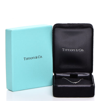 Tiffany Platinum Diamond .14ct Elsa Peretti Diamonds by the Yard Pendant Necklace 9 of 9