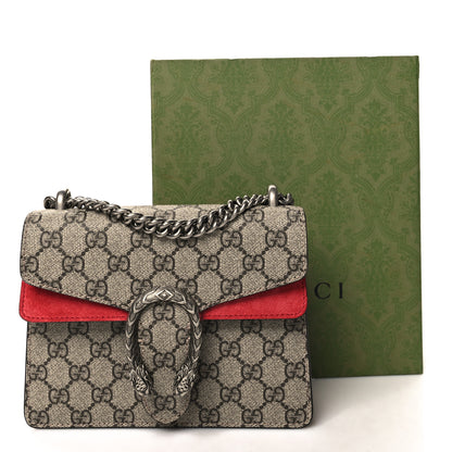 Gucci GG Supreme Monogram Mini Dionysus Shoulder Bag Hibiscus Red 11 of 11