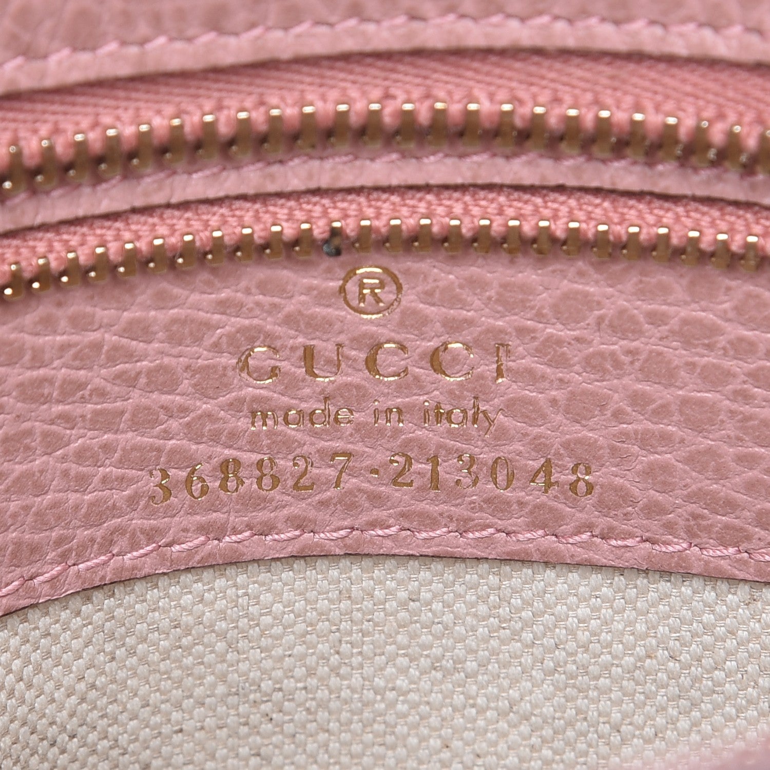 Gucci Dollar Calfskin Mini Swing Top Handle Bag Soft Pink 7 of 8