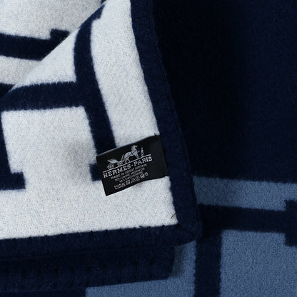 Hermes Wool Cashmere Avalon III Blanket Caban Ecru 3 of 3