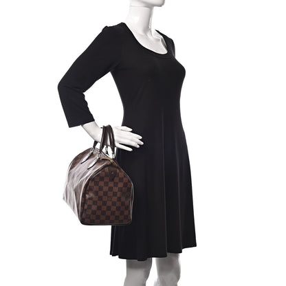Louis Vuitton Damier Ebene Speedy 30 2 of 15