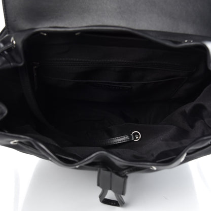 Chanel Calfskin Chevron Quilted Large Urban Spirit Backpack Black 5 of 10