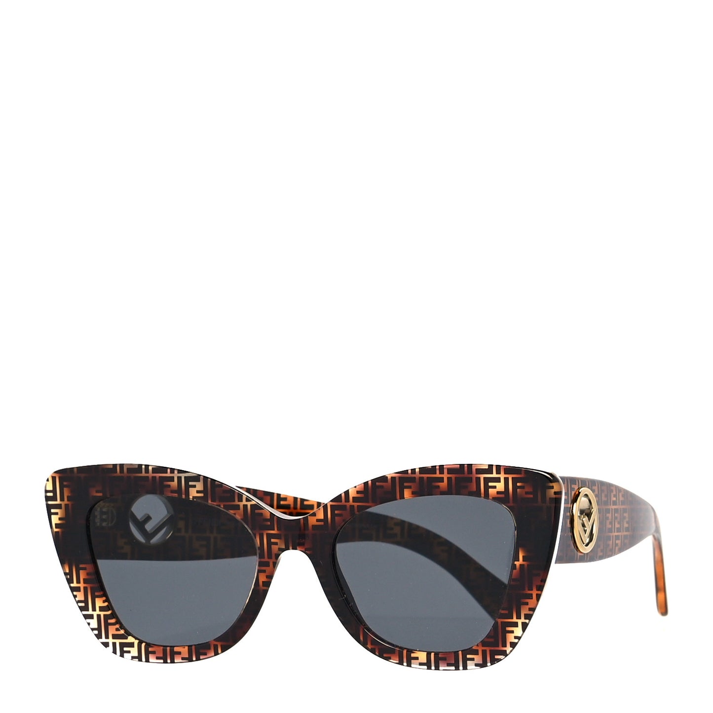 Acetate F is Fendi FF 51mm Cat Eye Sunglasses 0327/S Tortoise Camouflage