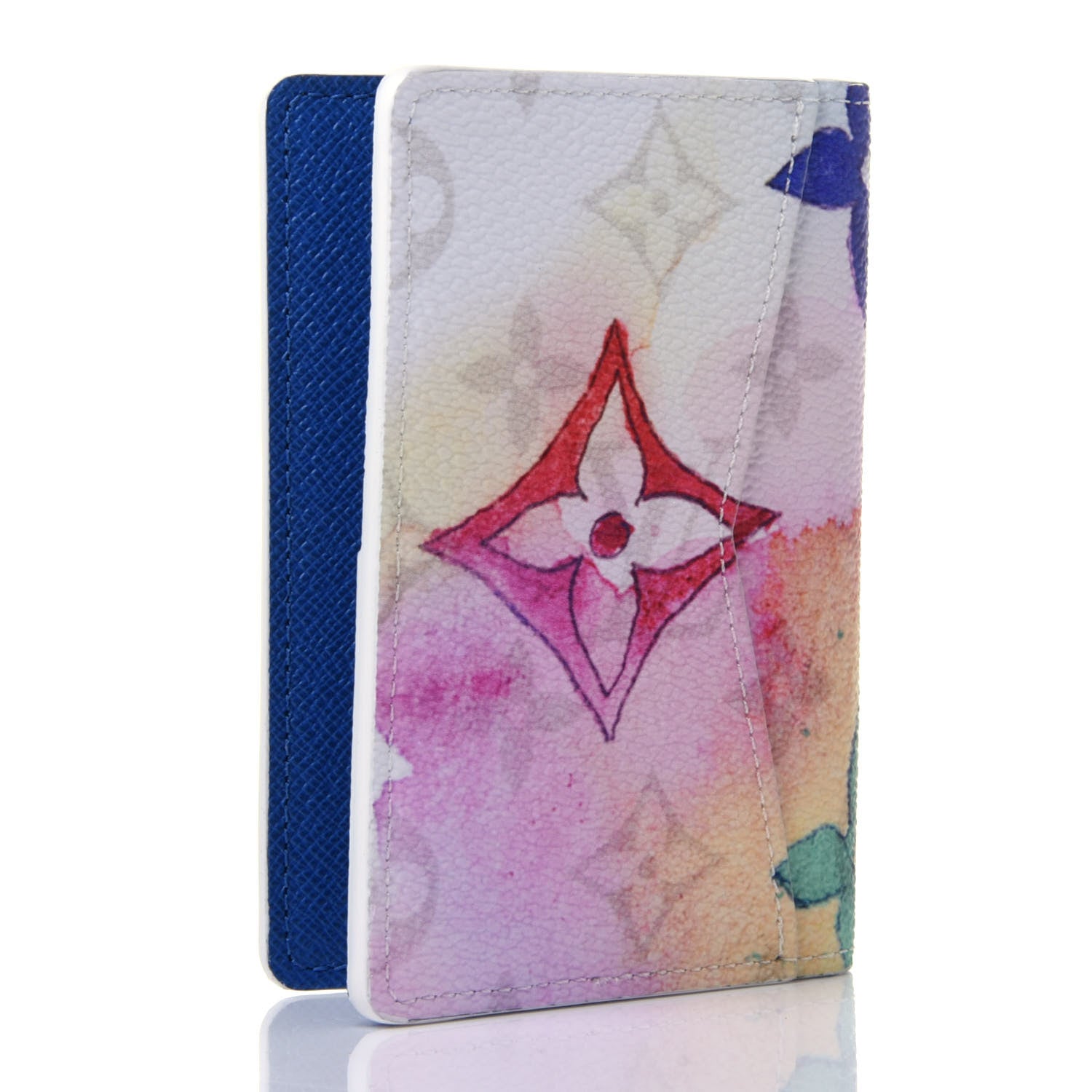 Louis Vuitton Monogram Watercolor Pocket Organizer NM Multicolor 3 of 10