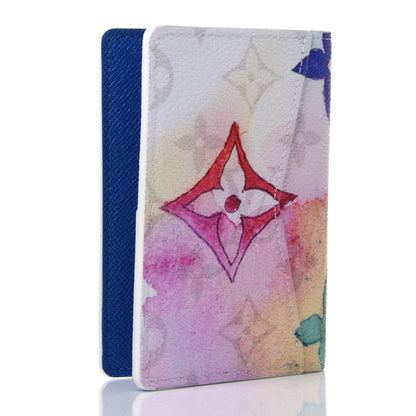 Louis Vuitton Monogram Watercolor Pocket Organizer NM Multicolor 3 of 10
