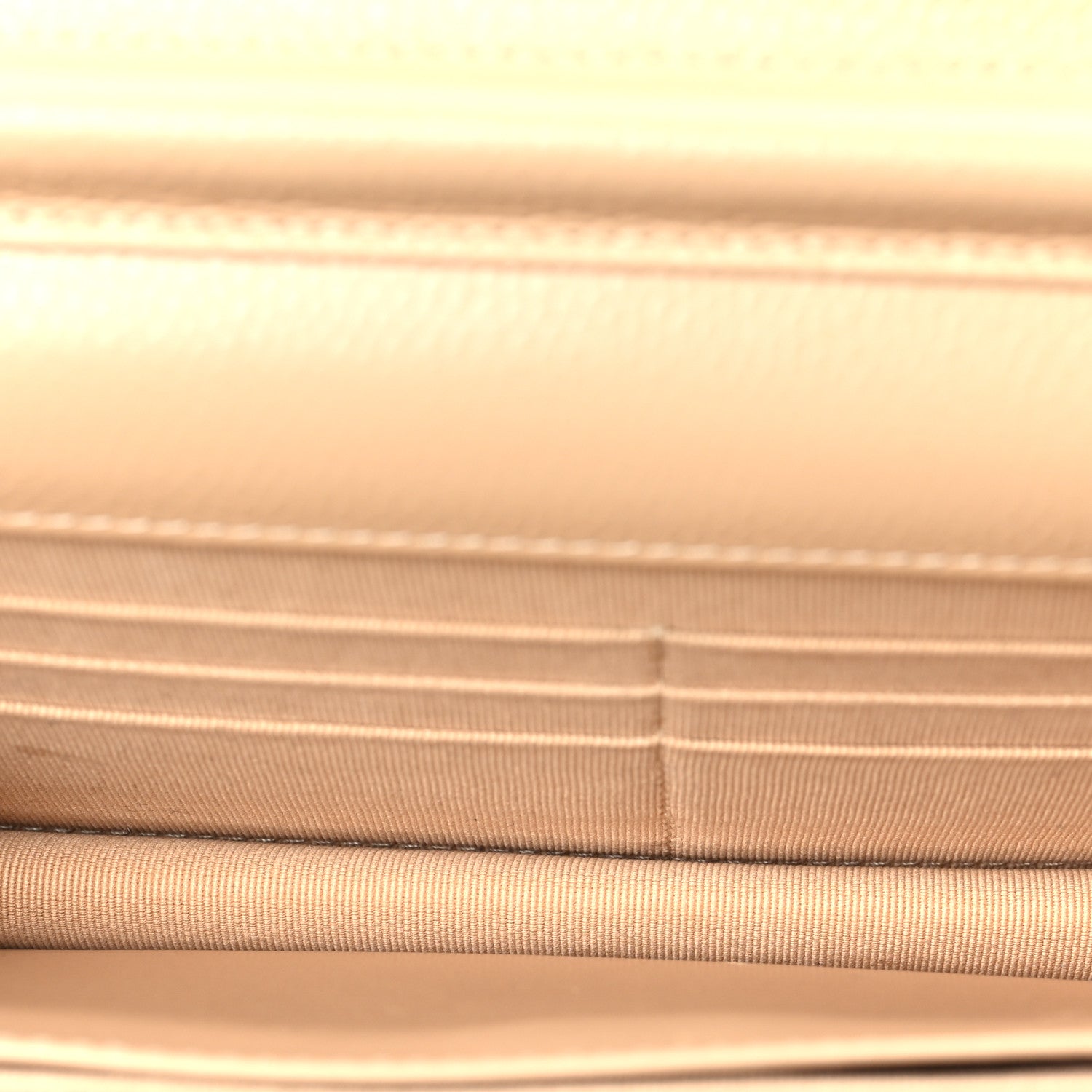 Chanel Caviar Quilted Wallet On Chain WOC Beige 5 of 8