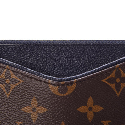 Louis Vuitton Monogram Pallas Clutch Blue Marine 8 of 9