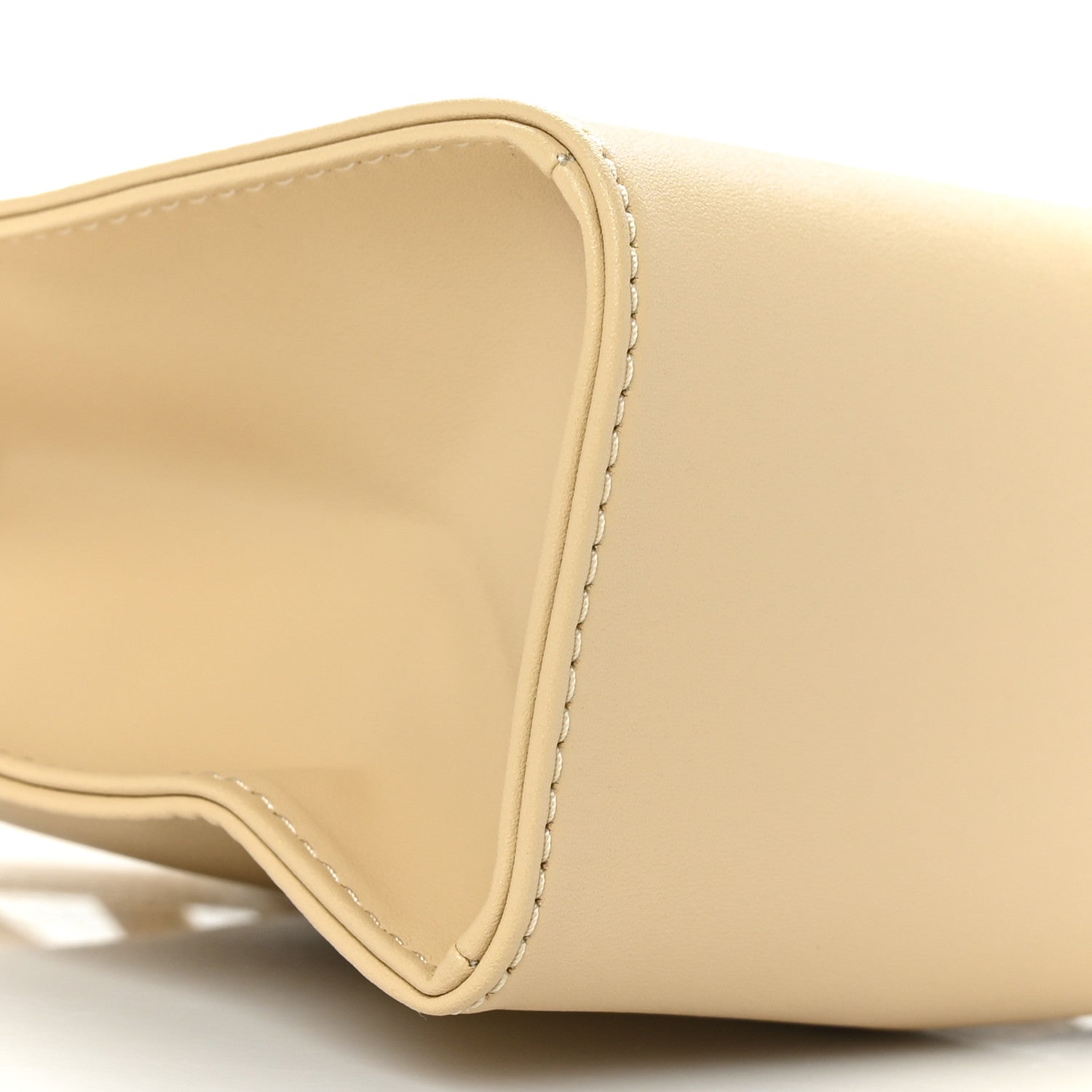 Telfar Vegan Leather Small Shopping Bag Cream 8 of 9
