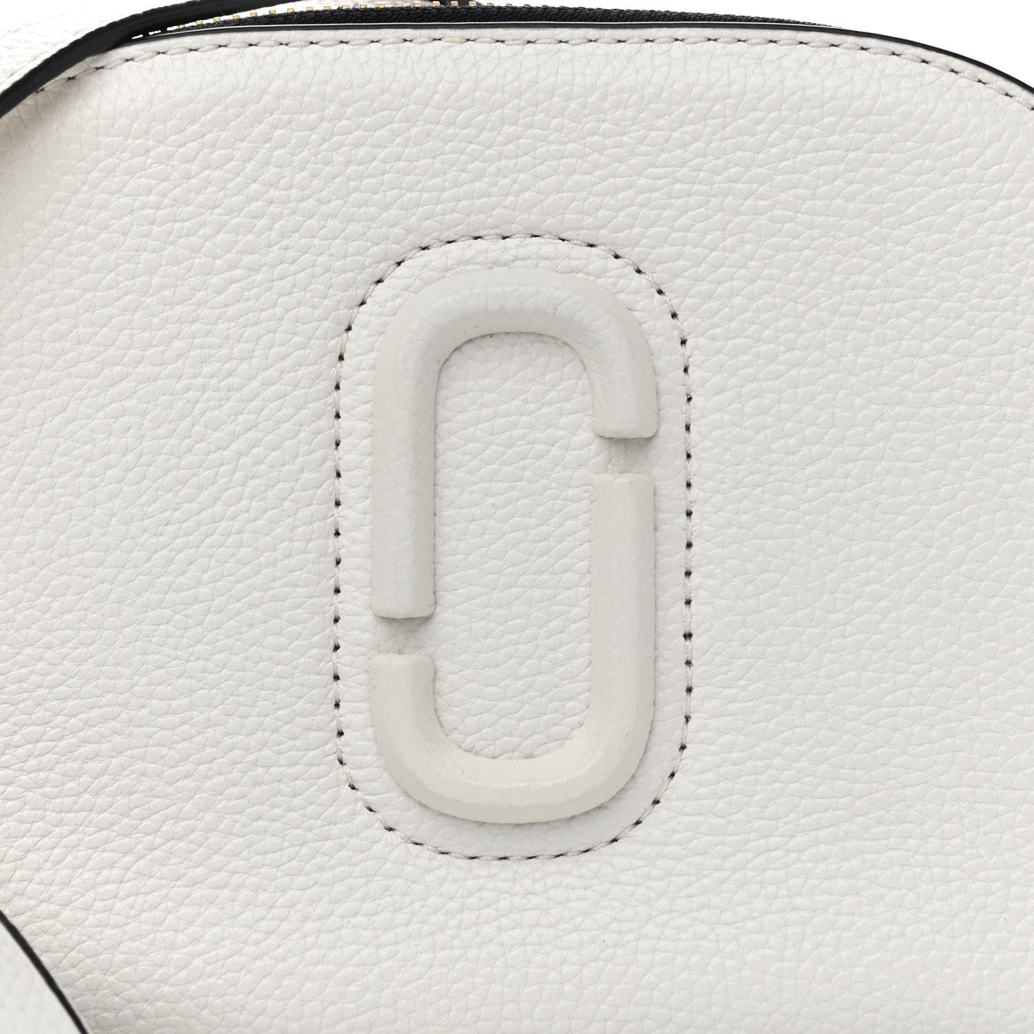 Marc Jacobs Calfskin Shutter Camera Crossbody Bag White 8 of 10