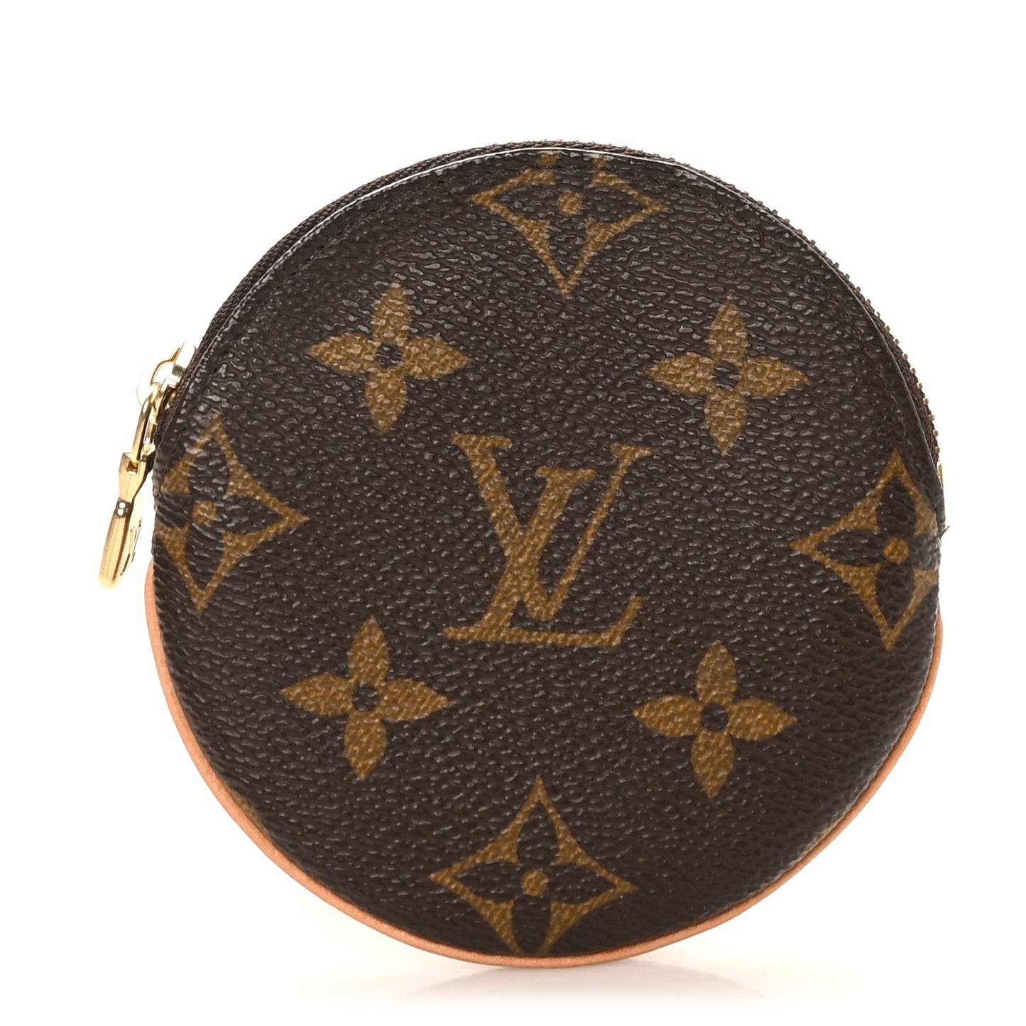 Monogram Round Coin Purse