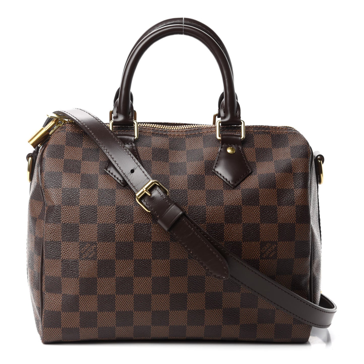 Damier Ebene Speedy Bandouliere 25
