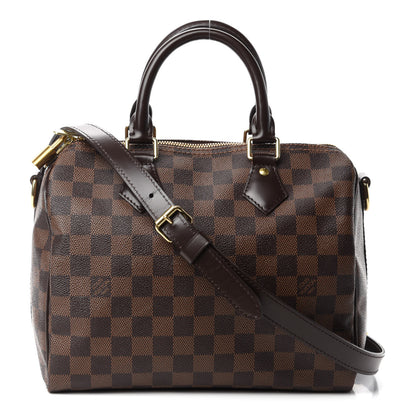 Louis Vuitton Damier Ebene Speedy Bandouliere 25 1 of 11