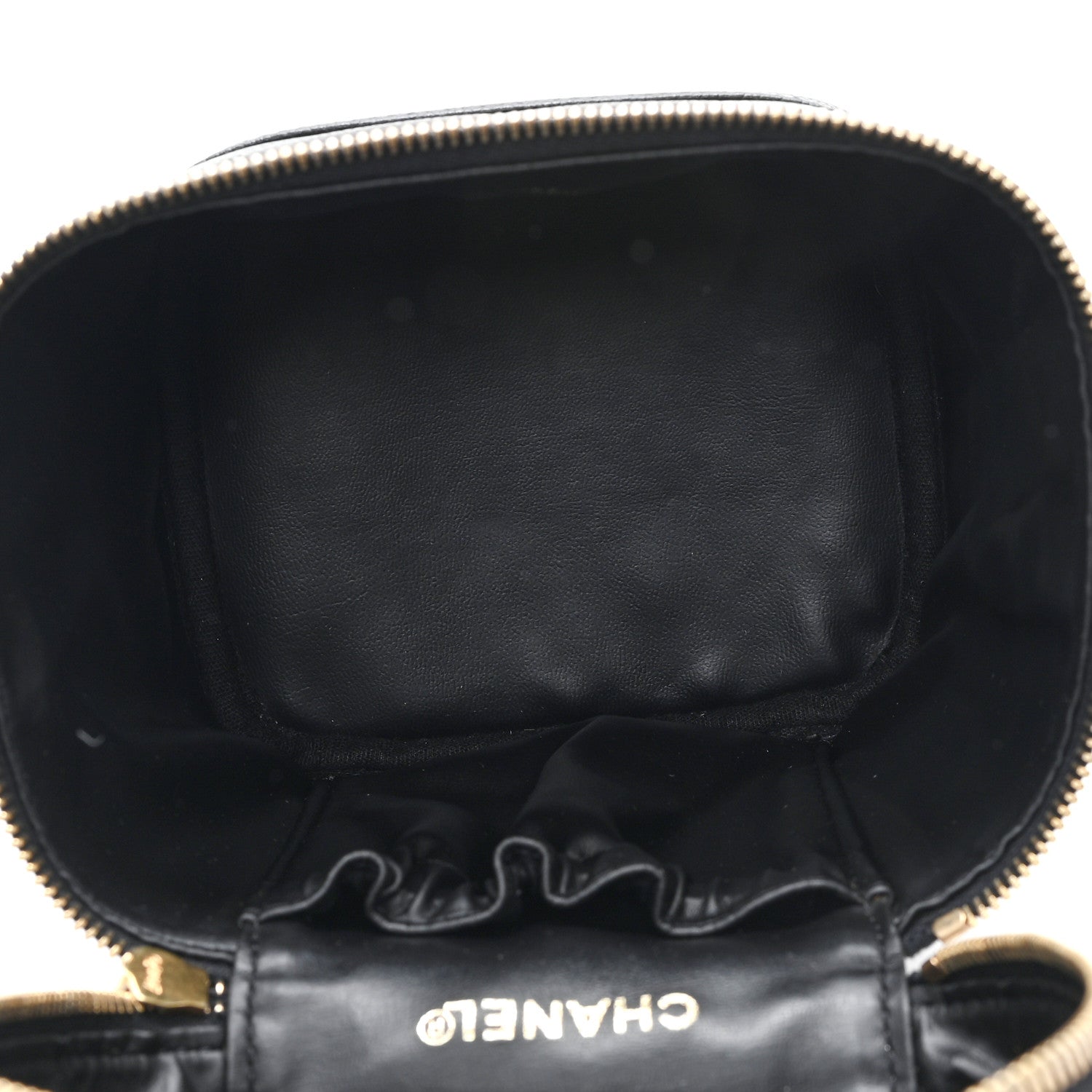 Chanel Caviar Vanity Cosmetic Case Black 5 of 8