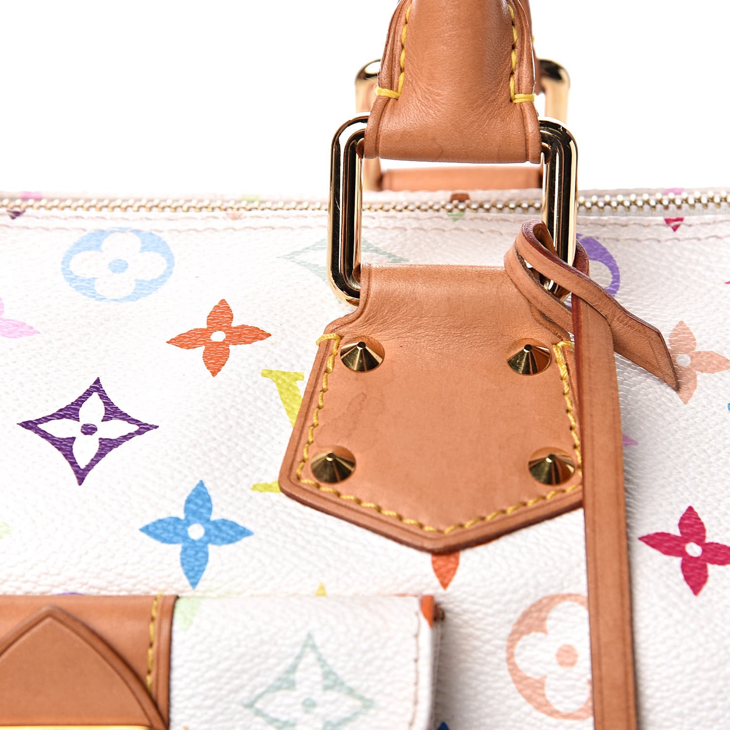 Monogram Multicolor Speedy 30 White
