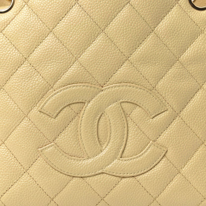 Chanel Caviar Quilted Petit Timeless Tote PTT Beige Clair 10 of 10
