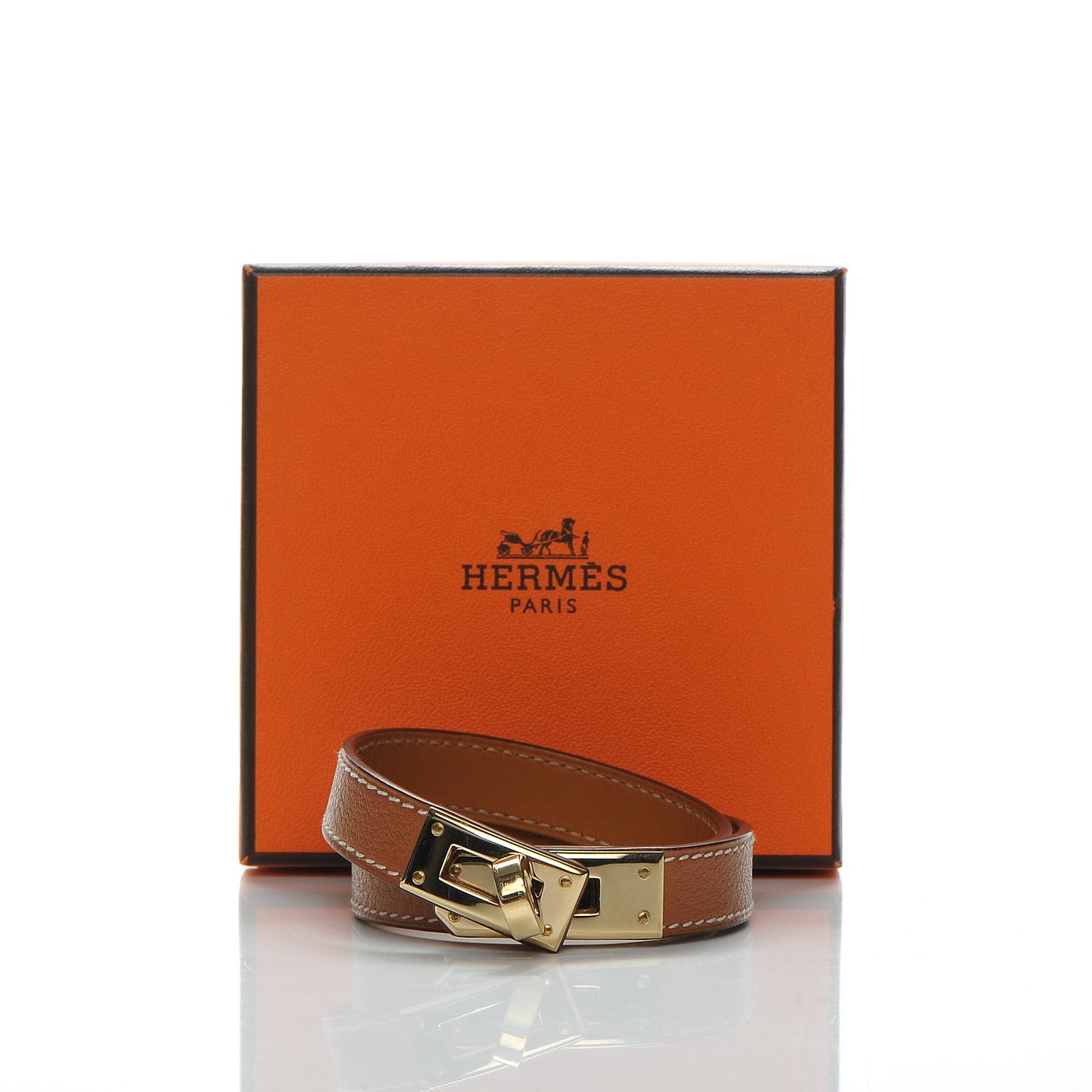 Swift Kelly Double Tour Bracelet S Gold