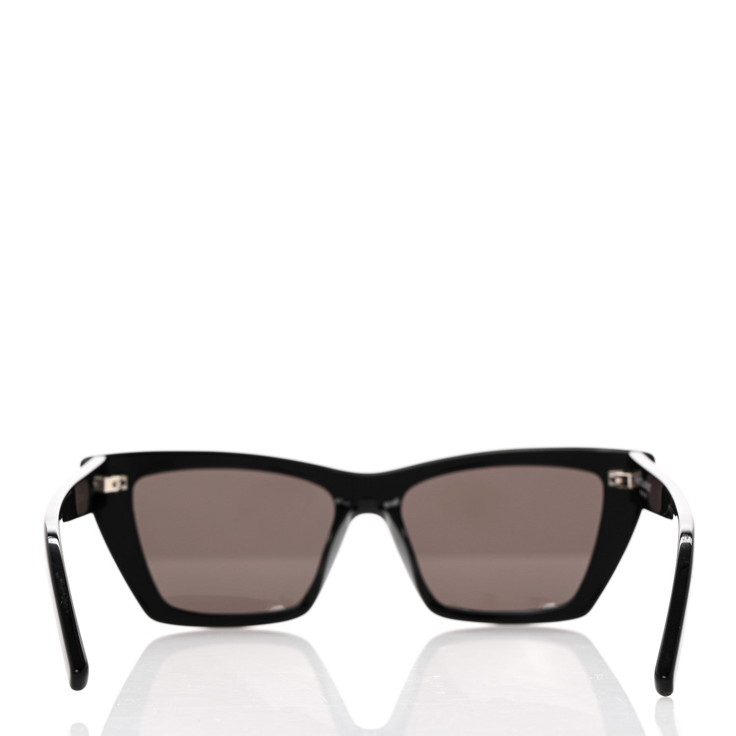 Saint Laurent Acetate Mica Cat Eye Sunglasses SL 276 Black 7 of 9