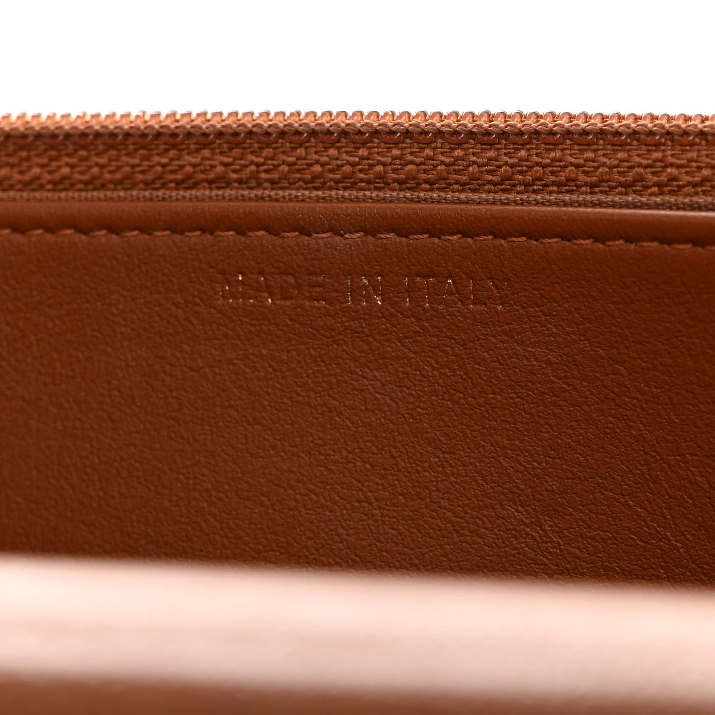 Caviar Quilted Boy Wallet On Chain WOC Brown