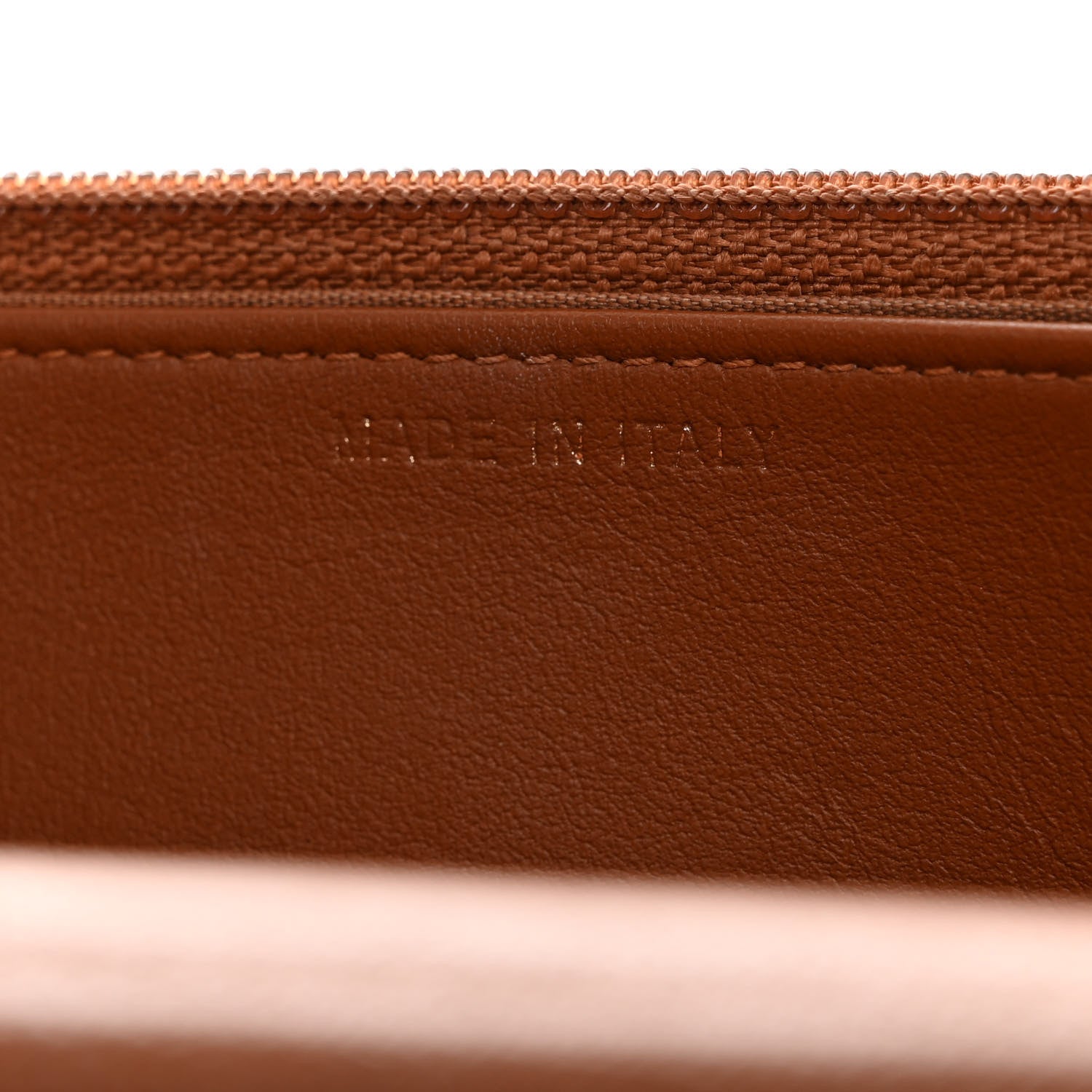 Chanel Caviar Quilted Boy Wallet On Chain WOC Brown 7 of 12