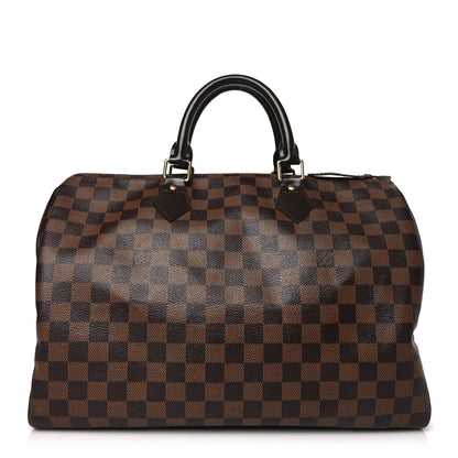 Louis Vuitton Damier Ebene Speedy 35 1 of 12