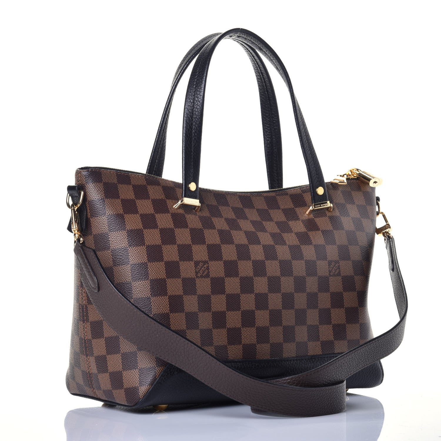 Louis Vuitton Damier Ebene Hyde Park Black 4 of 9