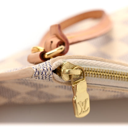 Louis Vuitton Damier Azur Neverfull MM GM Pochette 10 of 10