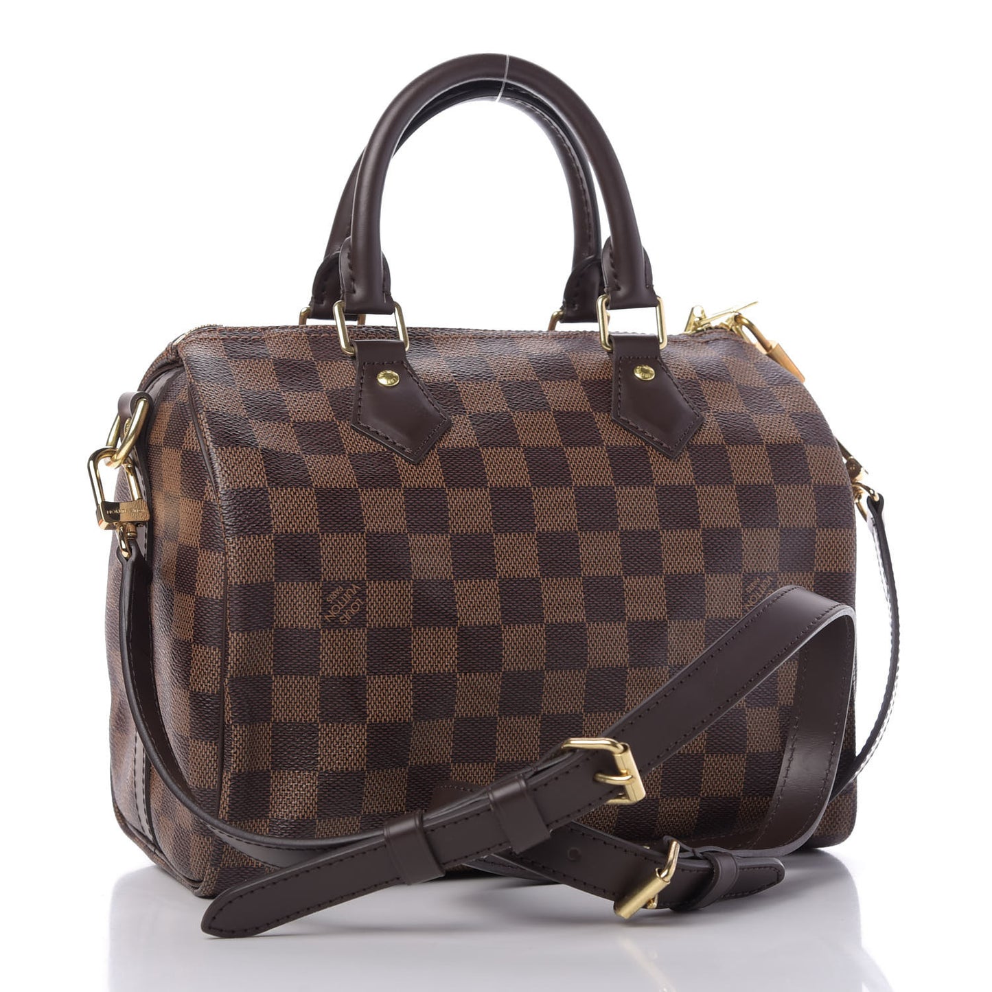 Damier Ebene Speedy Bandouliere 25