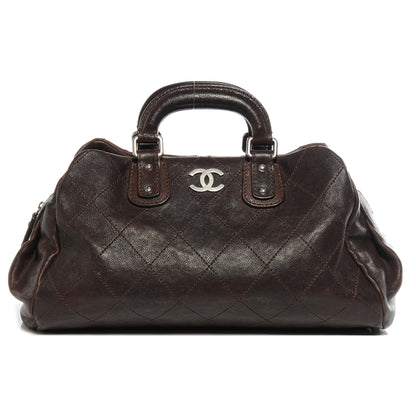 Chanel Caviar Large Outdoor Ligne Doctor Bag Brown 1 of 7
