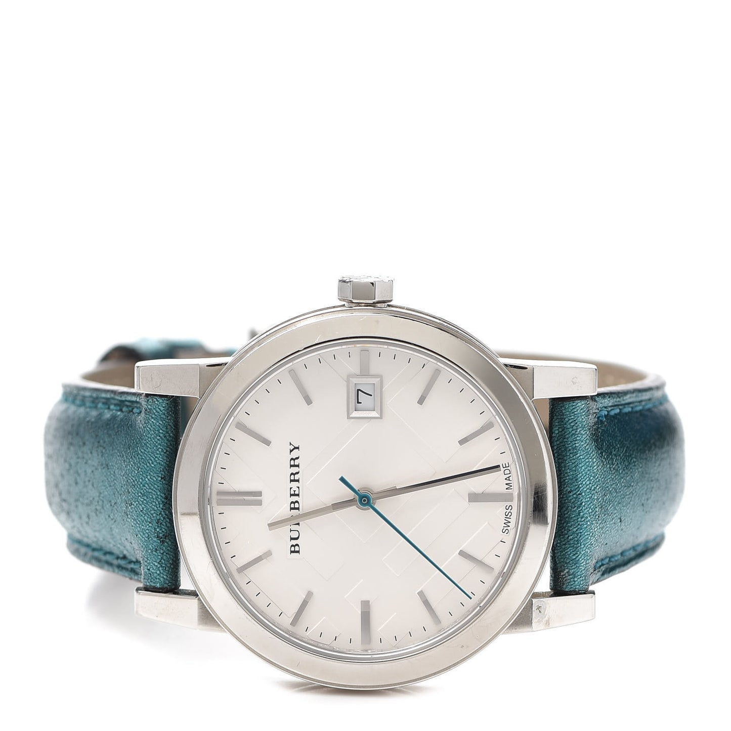 Stainless Steel Calfskin 34mm The City Quartz Watch BU9120