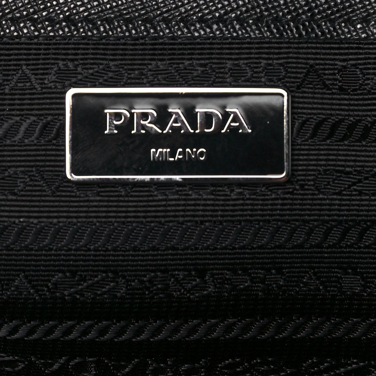 Nylon New Vela Studded Backpack White Fuoco