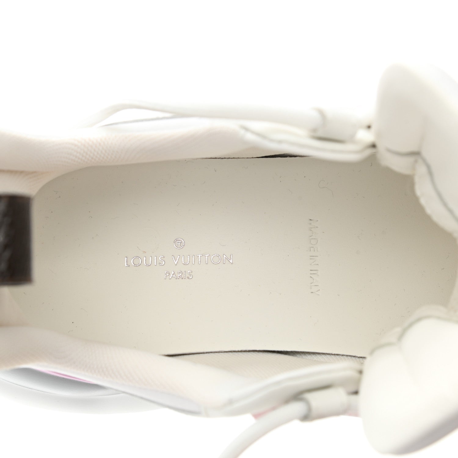 Louis Vuitton Calfskin Nylon LV Pop Archlight Sneaker 36 Pink Yellow 7 of 8