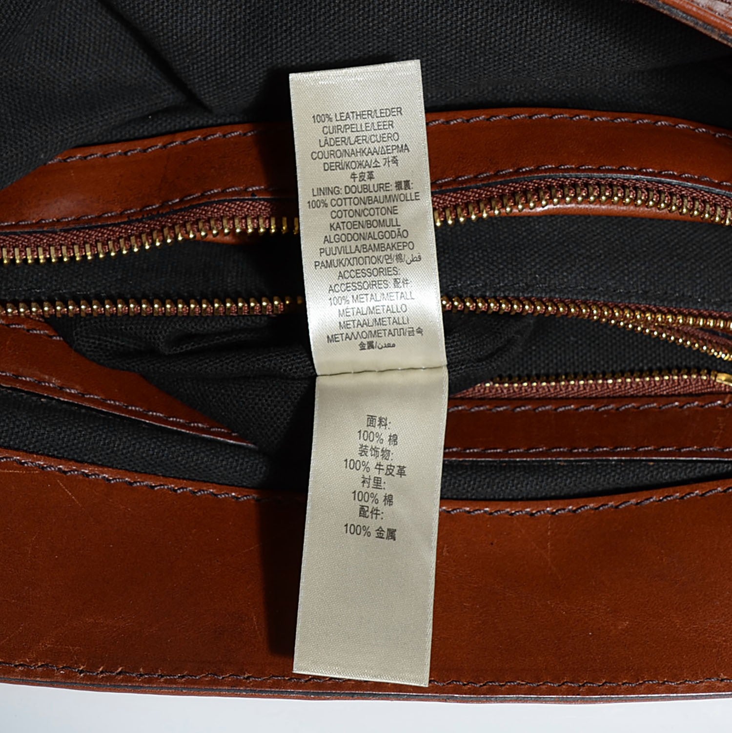 Burberry House Check Bridle Calfskin Medium Gosford Hobo Dark Tan 10 of 12