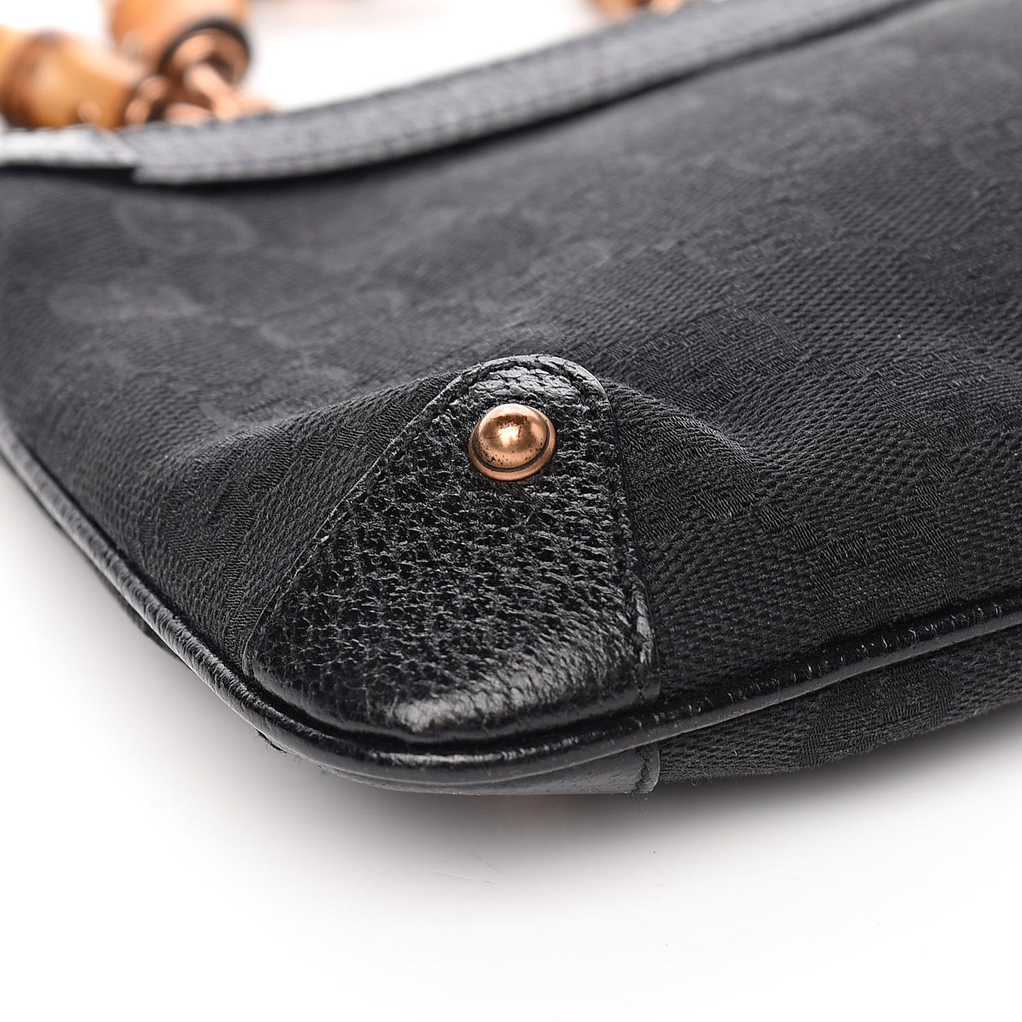 Monogram Bamboo Pochette Black