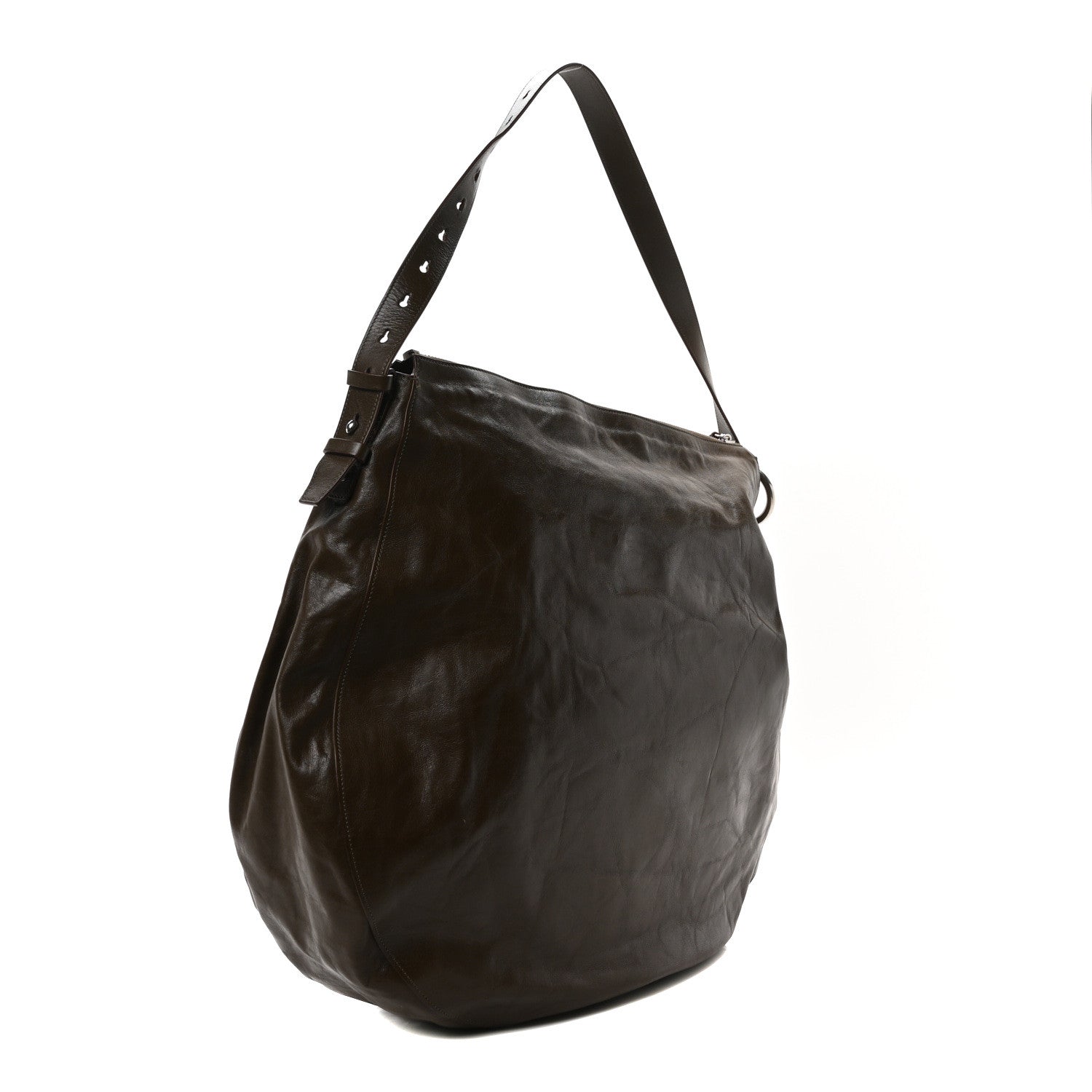 Burberry Calfskin Large Knight Bag  Brown 3 of 9