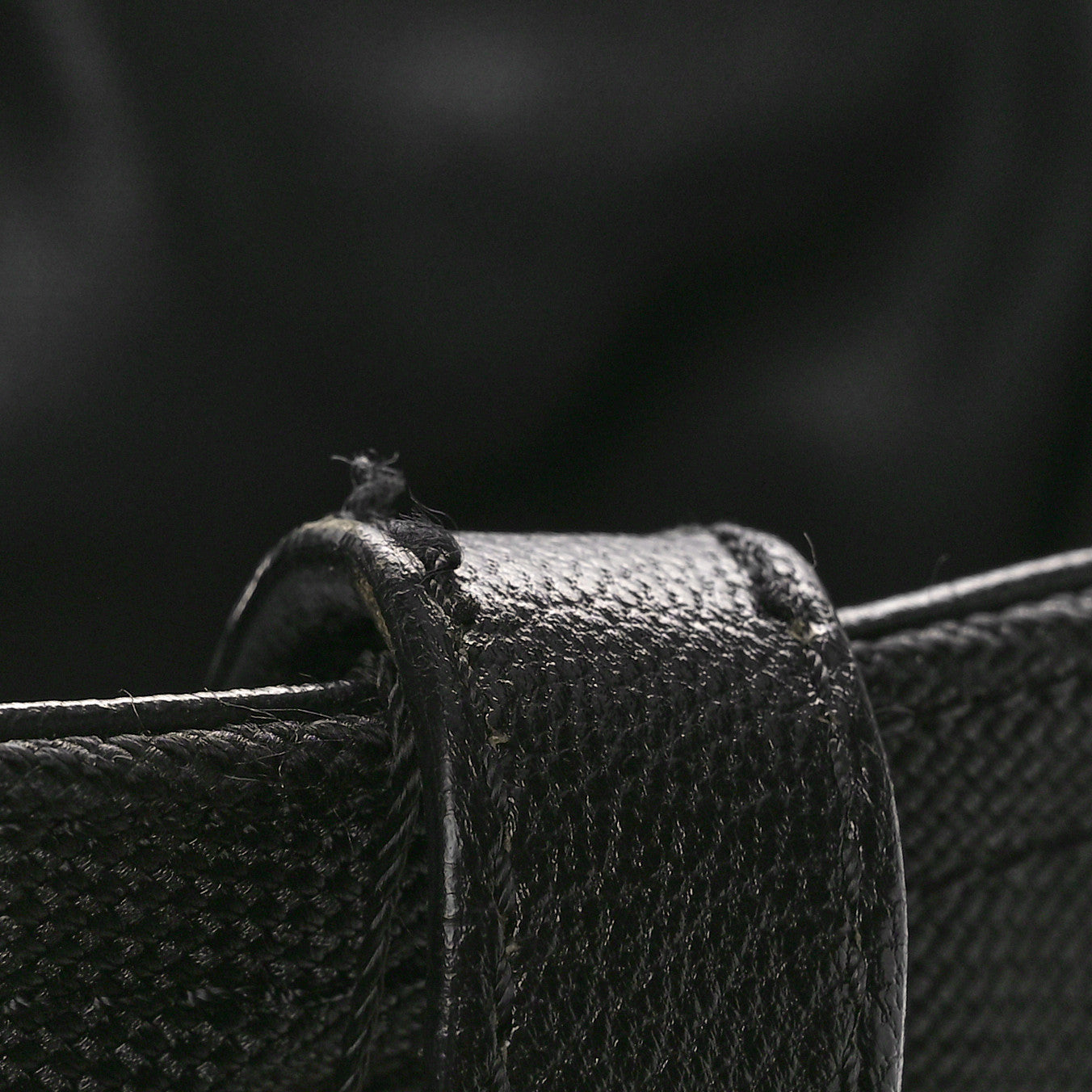 Chanel Coated Canvas Quilted Large Paris Biarritz Tote Black 13 of 16