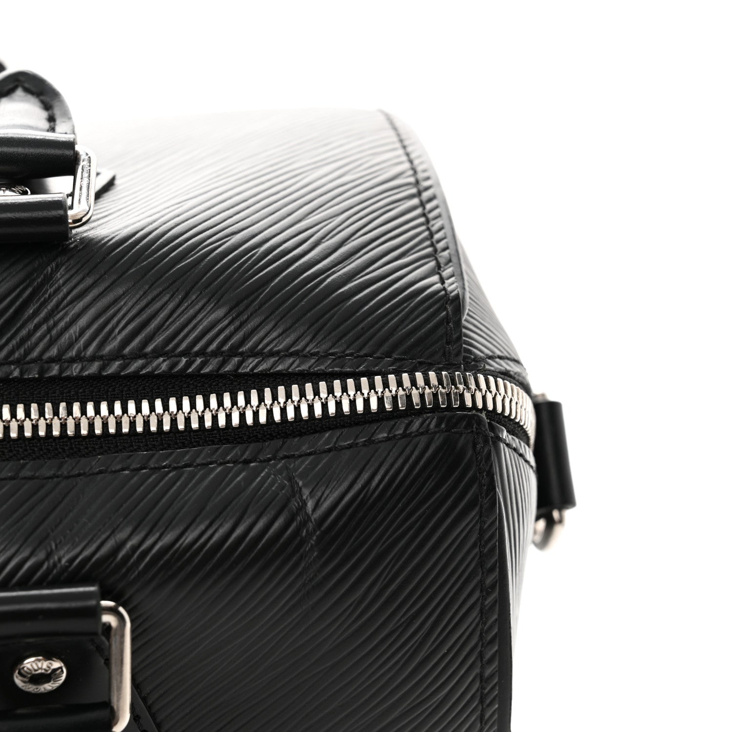 Louis Vuitton Epi Speedy Bandouliere 25 Black 13 of 17