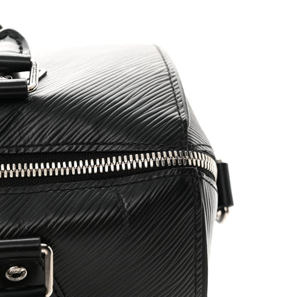 Louis Vuitton Epi Speedy Bandouliere 25 Black 13 of 17