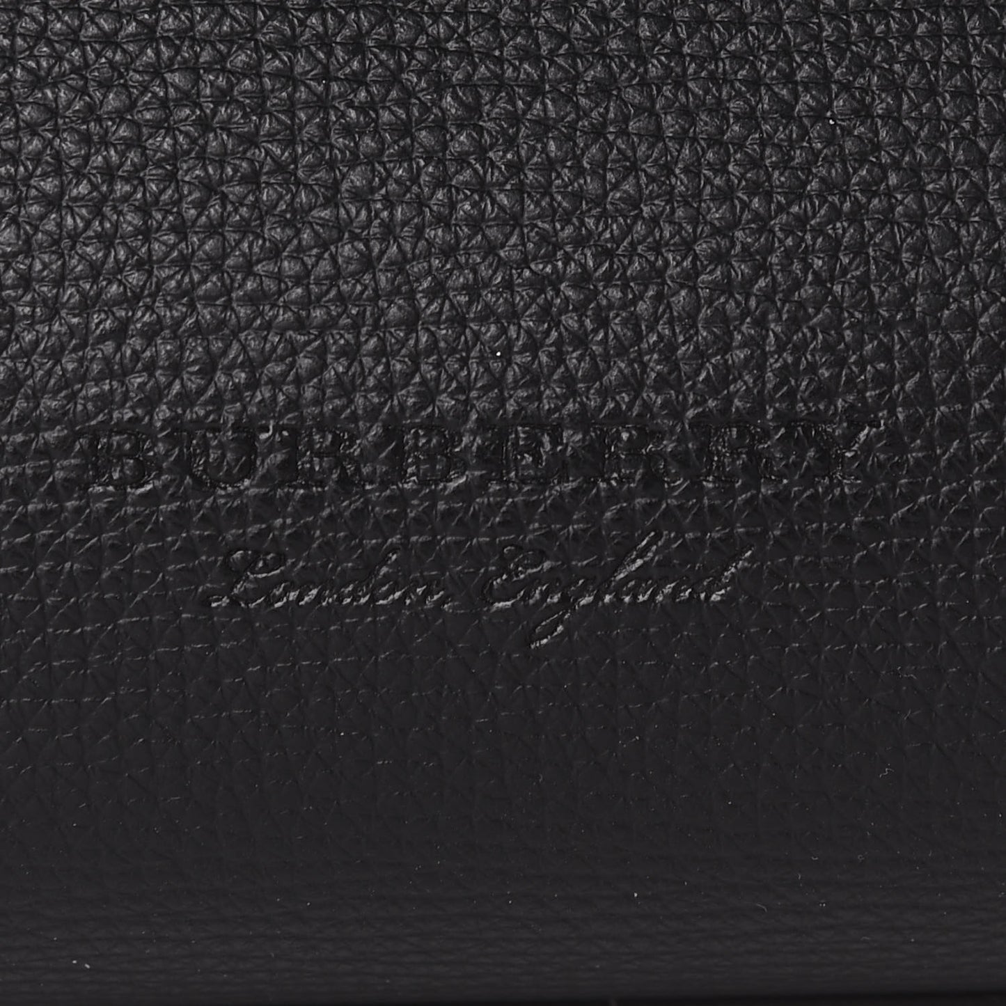 Grainy Calfskin Haymarket Check Medium Reversible Tote Black