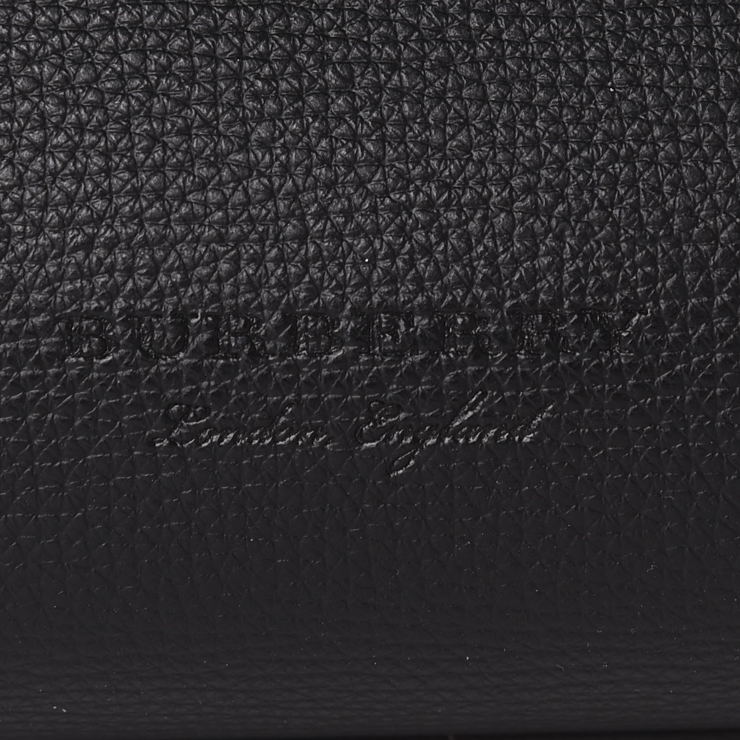 Burberry Grainy Calfskin Haymarket Check Medium Reversible Tote Black 14 of 16