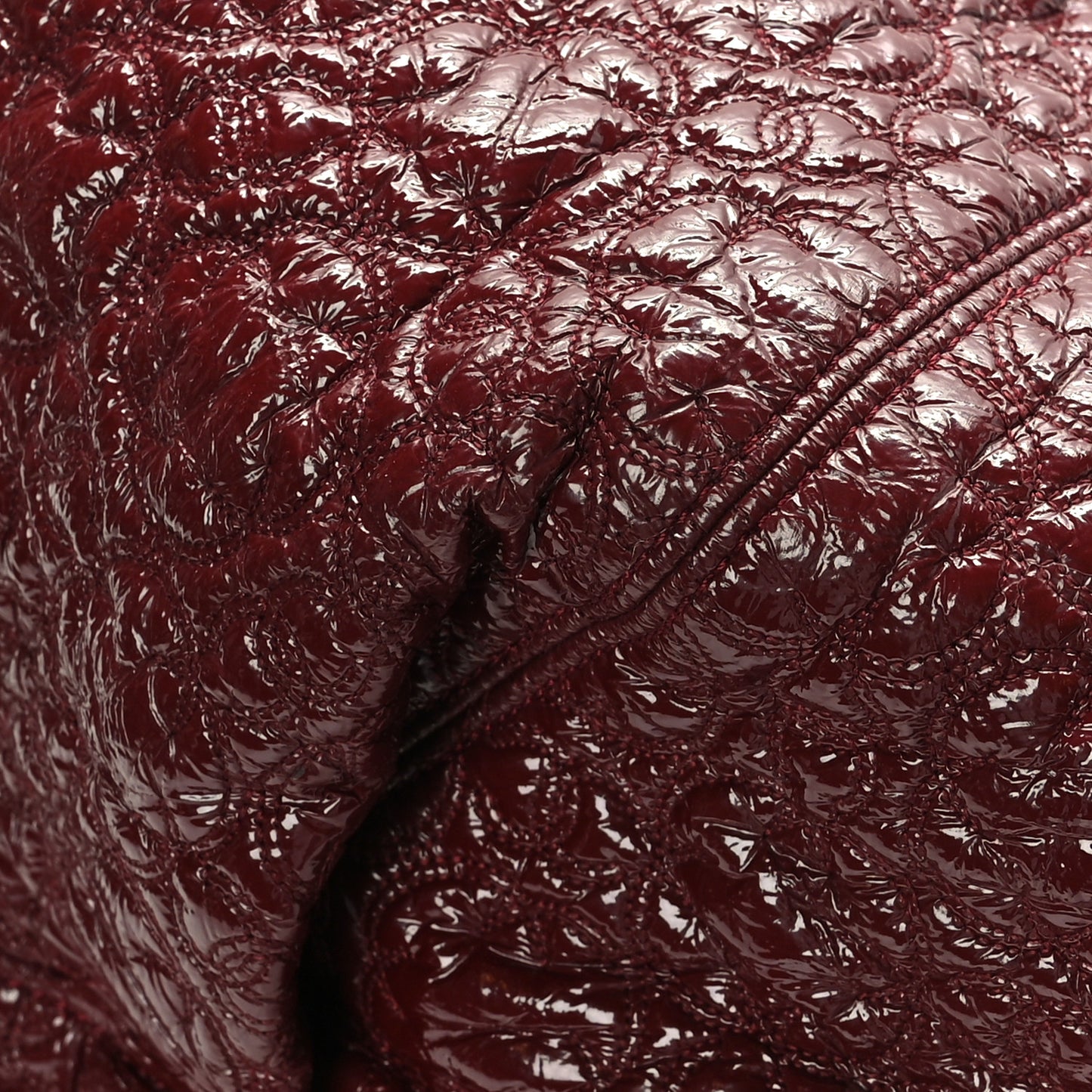 Vinyl Rock In Moscow Cabas Tote Burgundy