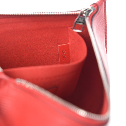 Louis Vuitton Epi Neverfull MM Coquelicot 11 of 25