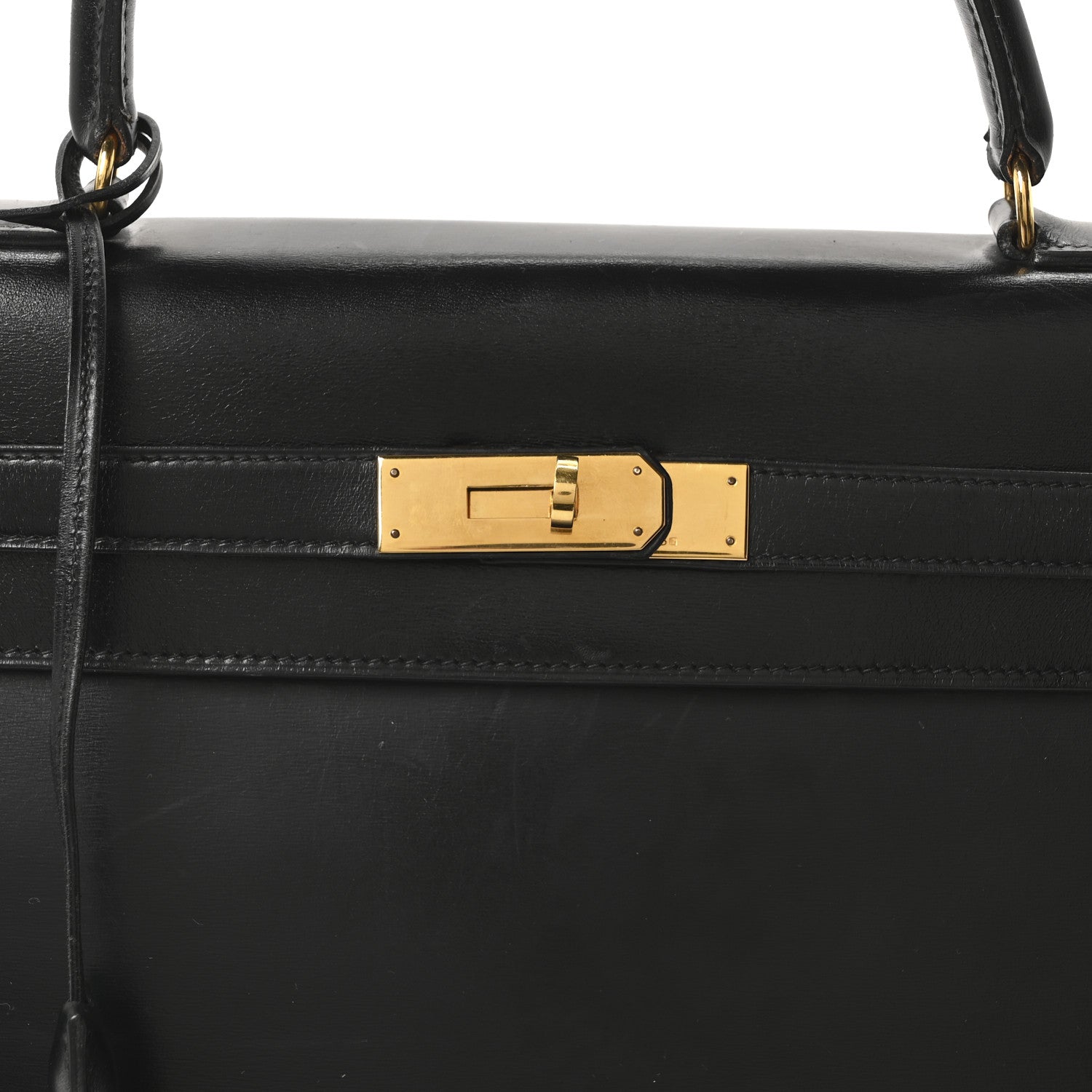 Hermes Box Kelly Sellier 35 Black 8 of 10