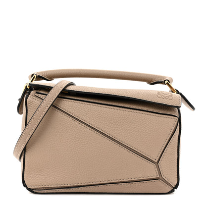 Loewe Calfskin Mini Puzzle Bag Sand 1 of 12