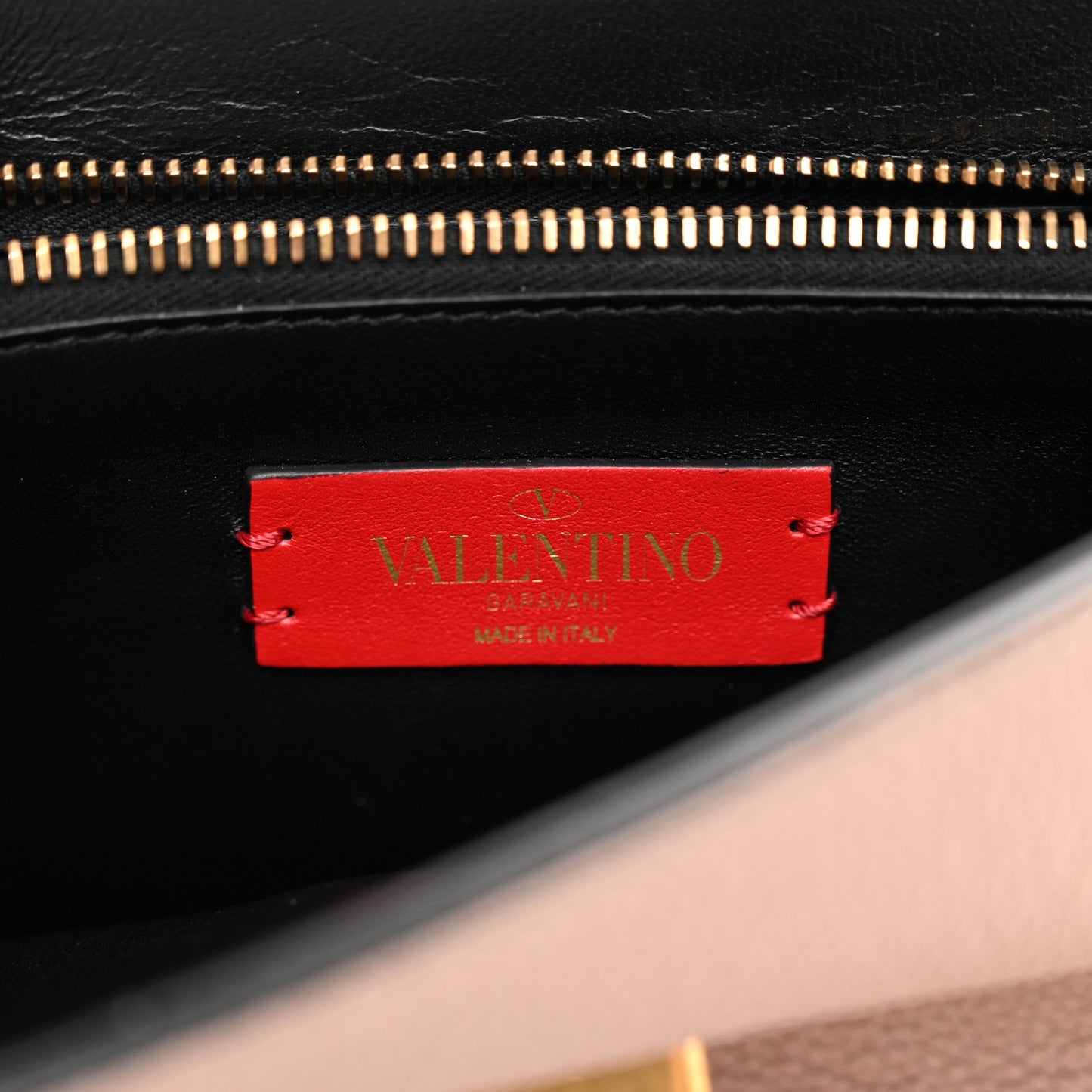 Buffalo Small VRing Chain Shoulder Bag Poudre
